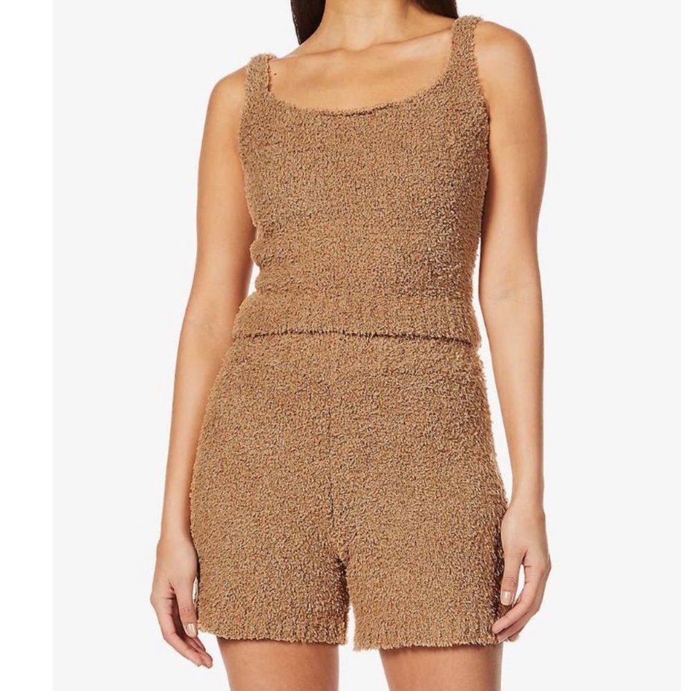 NWT GIANNI BINI SHO FIONA TEDDY Fuzzy knit Lounge Set size large